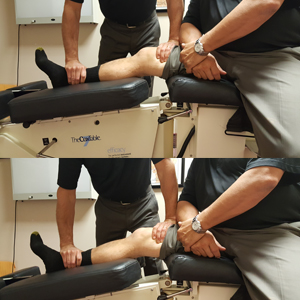 picture Vancouver chiropractic distraction treatment for knee pain